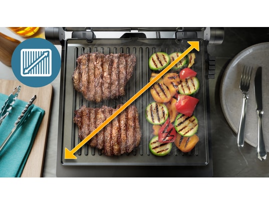PHILIPS - Grill / plancha HD6307/70