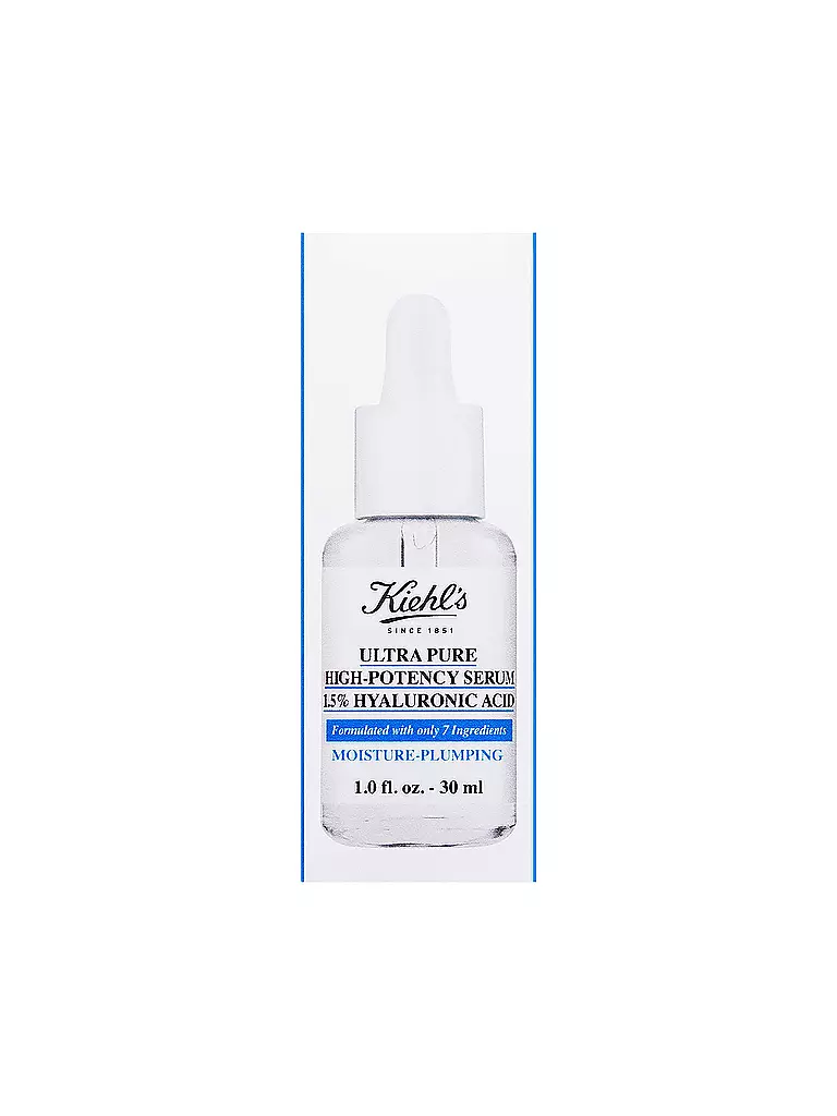 KIEHL'S Ultra Pure High-Potency Serum 1.5% Hyaluronic Acid 30ml keine Farbe