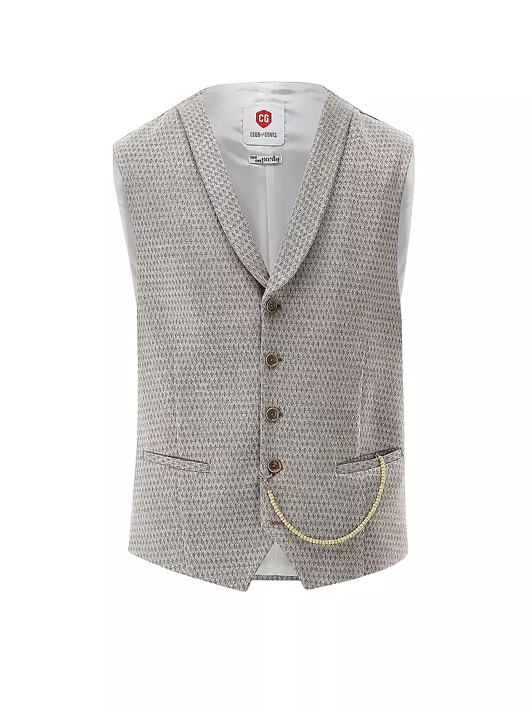 CG - CLUB OF GENTS Anzugweste beige