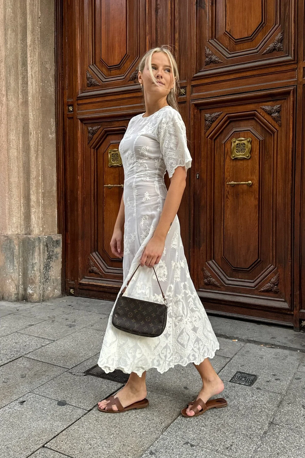BYIC Ellinoric Lace Long Dress