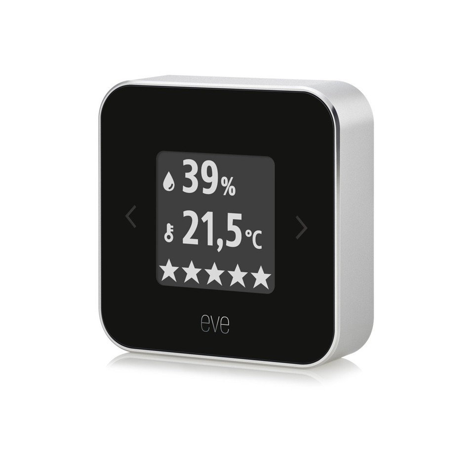 Eve - 2x Indoor air quality sensor with Apple HomeKit technology - Bundle