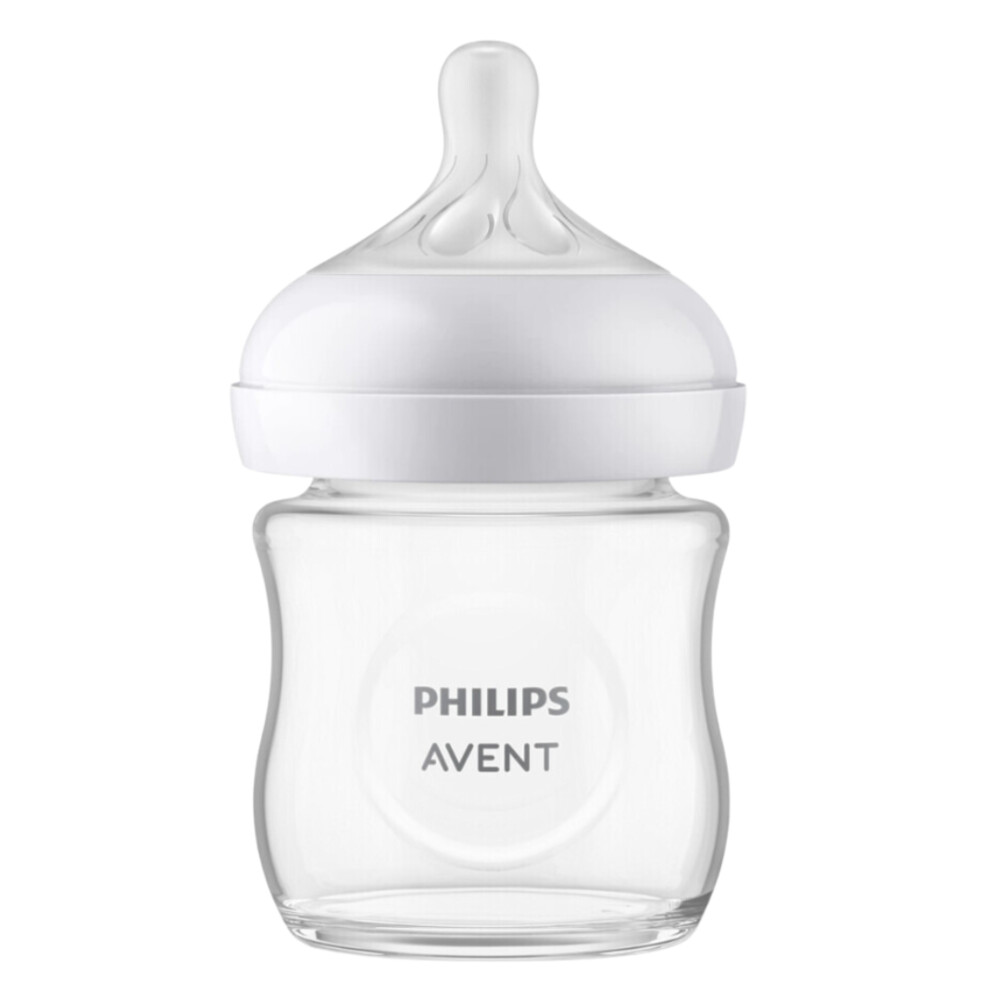 Philips Avent Glazen Babyfles Natural Response 0+ mnd120 ml