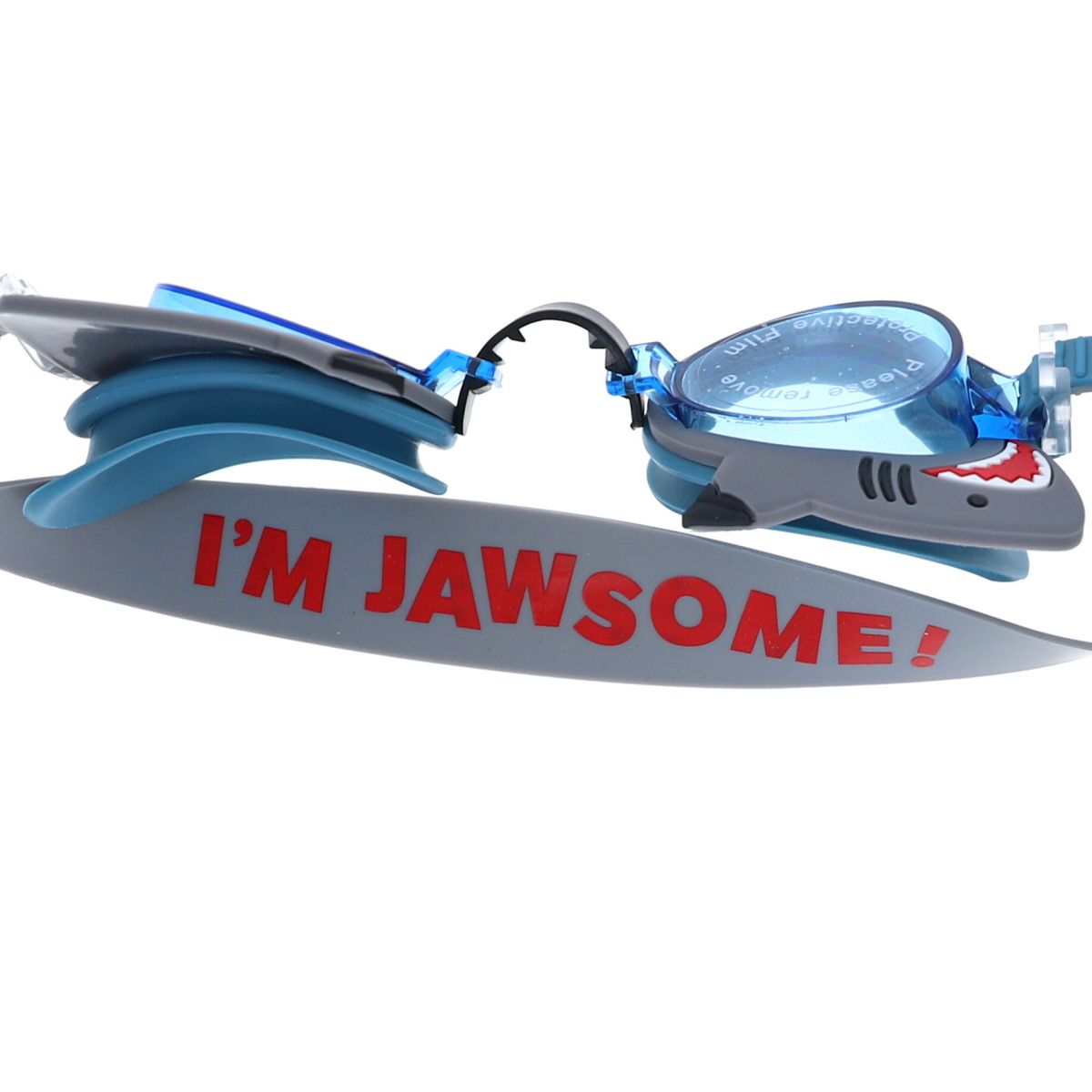 Lunettes de piscine enfant requins Mercredi et Patati