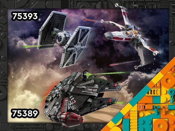 LEGO - Star Wars TM - Sortefalken (75389)