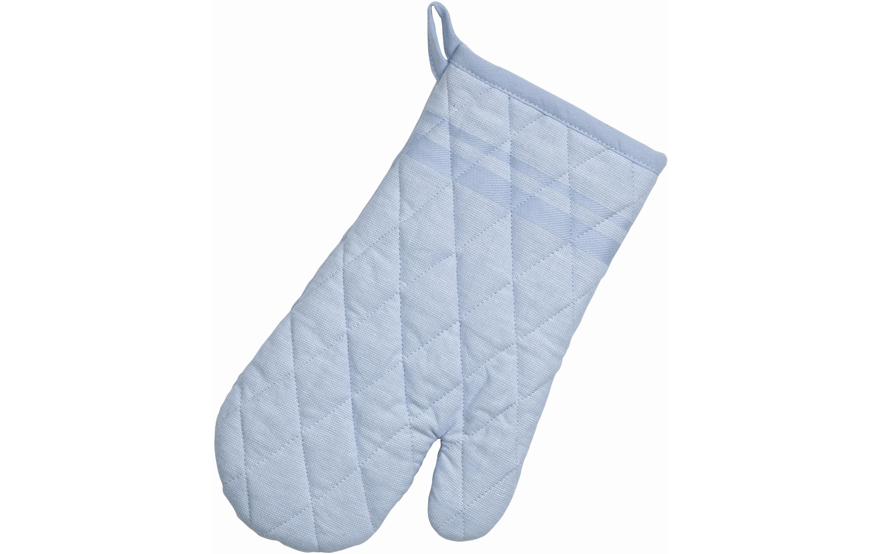 Küchenhandschuh Tia Hellblau, 31 x 18 cmTopfhandschuh aus Baumwolle