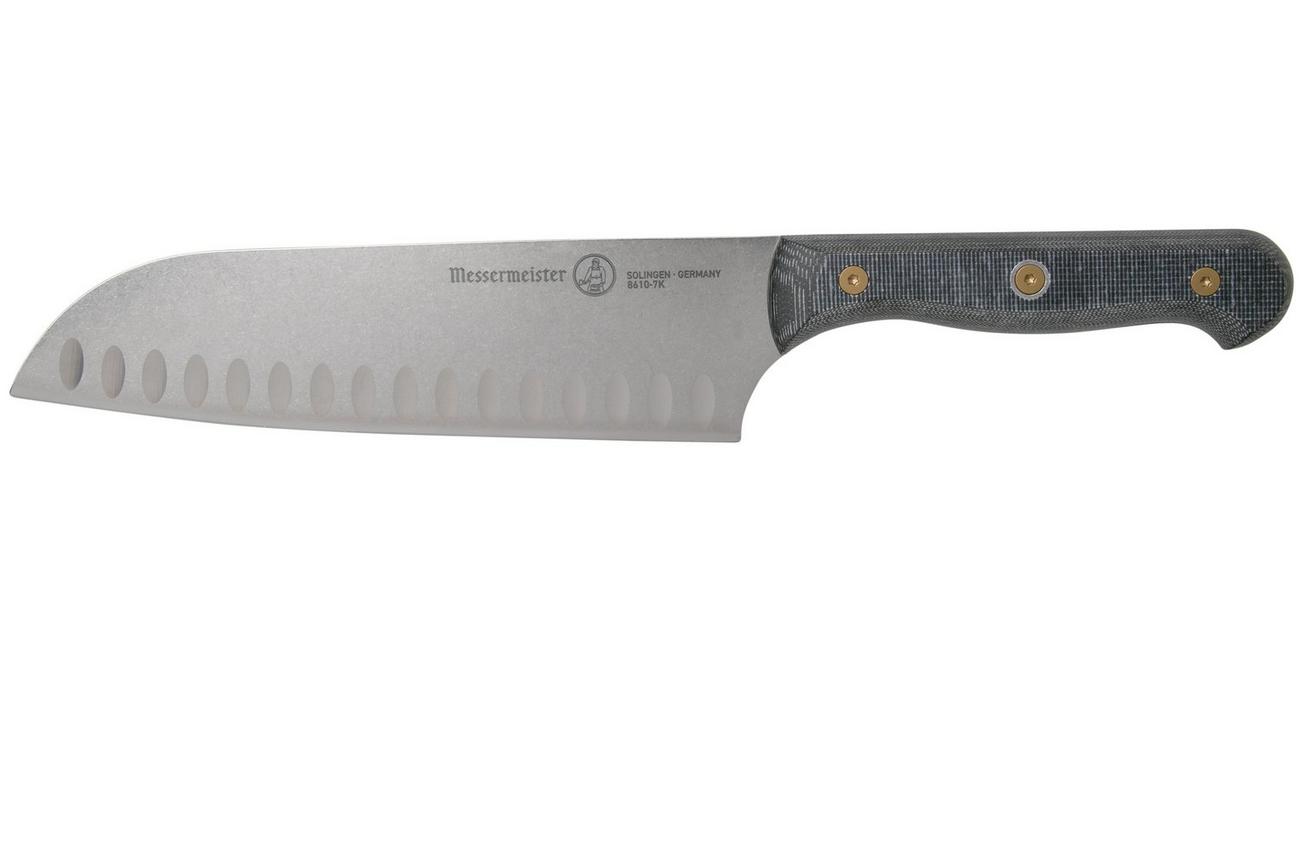 Messermeister Custom 8610-7K santoku, 18 cm