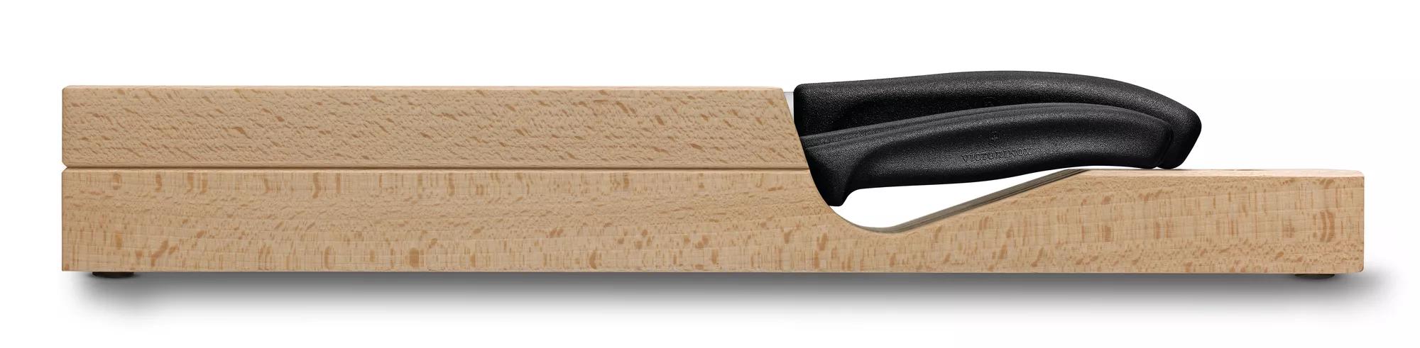 Swiss Classic Schubladen-Messerhalter-Buche