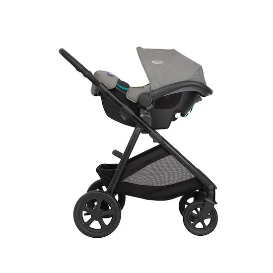 Poussette Trio Near2Me™ DLX   Ash Grey        de               Graco