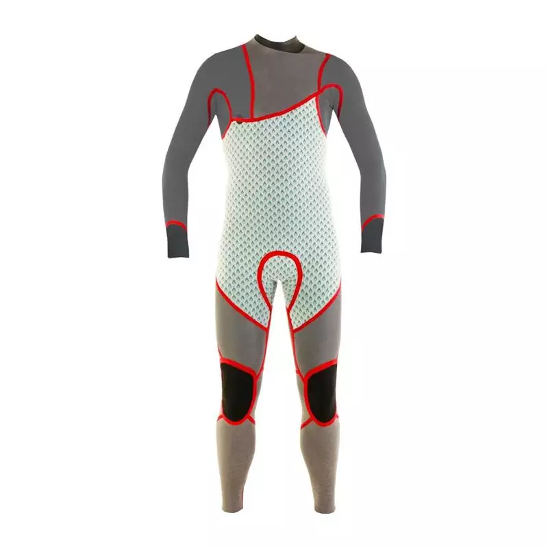 Combinaison intégrale SOORUZ Guru Pro Oysterprene 5/4/3mm Chest Zip Black L