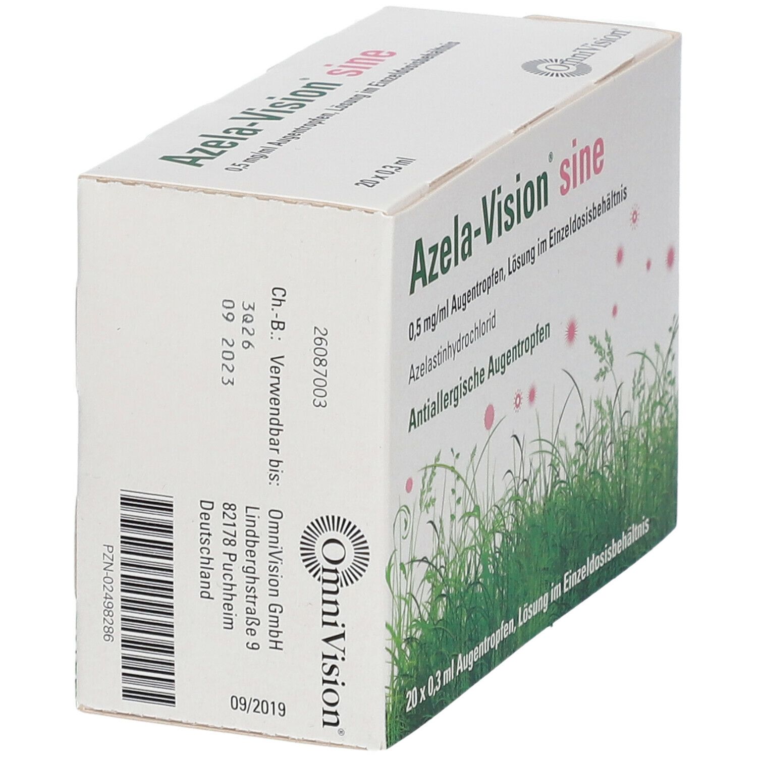 Azela-Vision® sine 0,5 mg/ml Augentropfen
