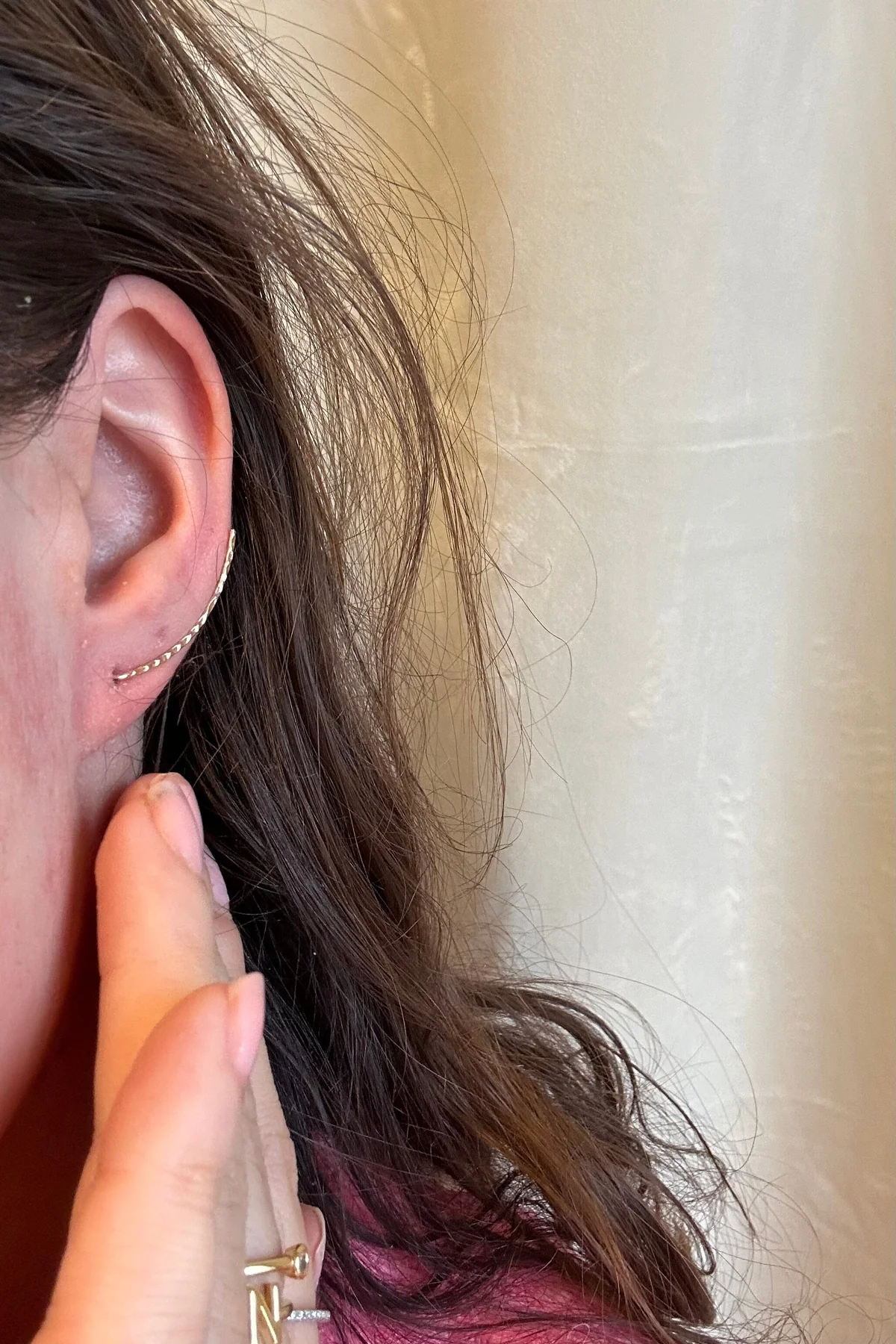 Mellow Moon Up The Ear Earring