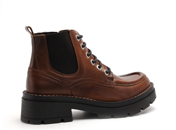 Chacal boots bottine plates femme 6075 marron
