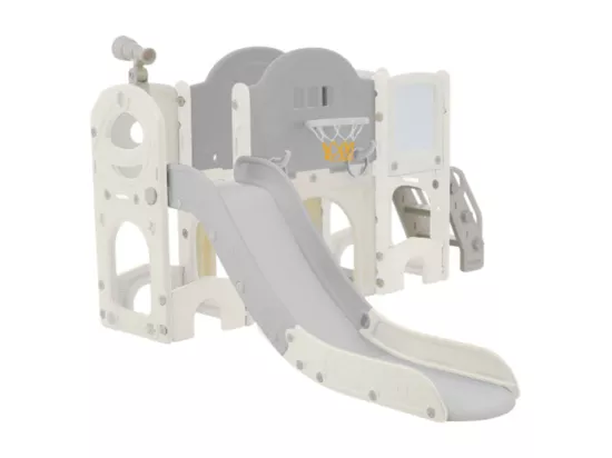 Toboggan 10 en 1 pour enfants - Jeu d'escalade multifonctionnel