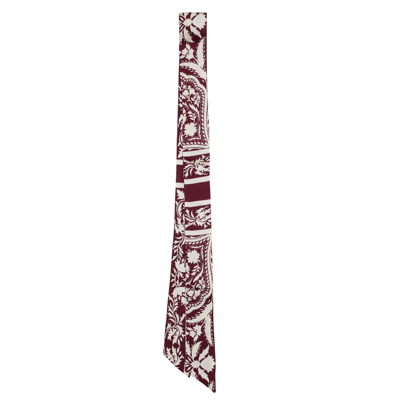 GISELE - Ceinture foulard imprimée | Rouge