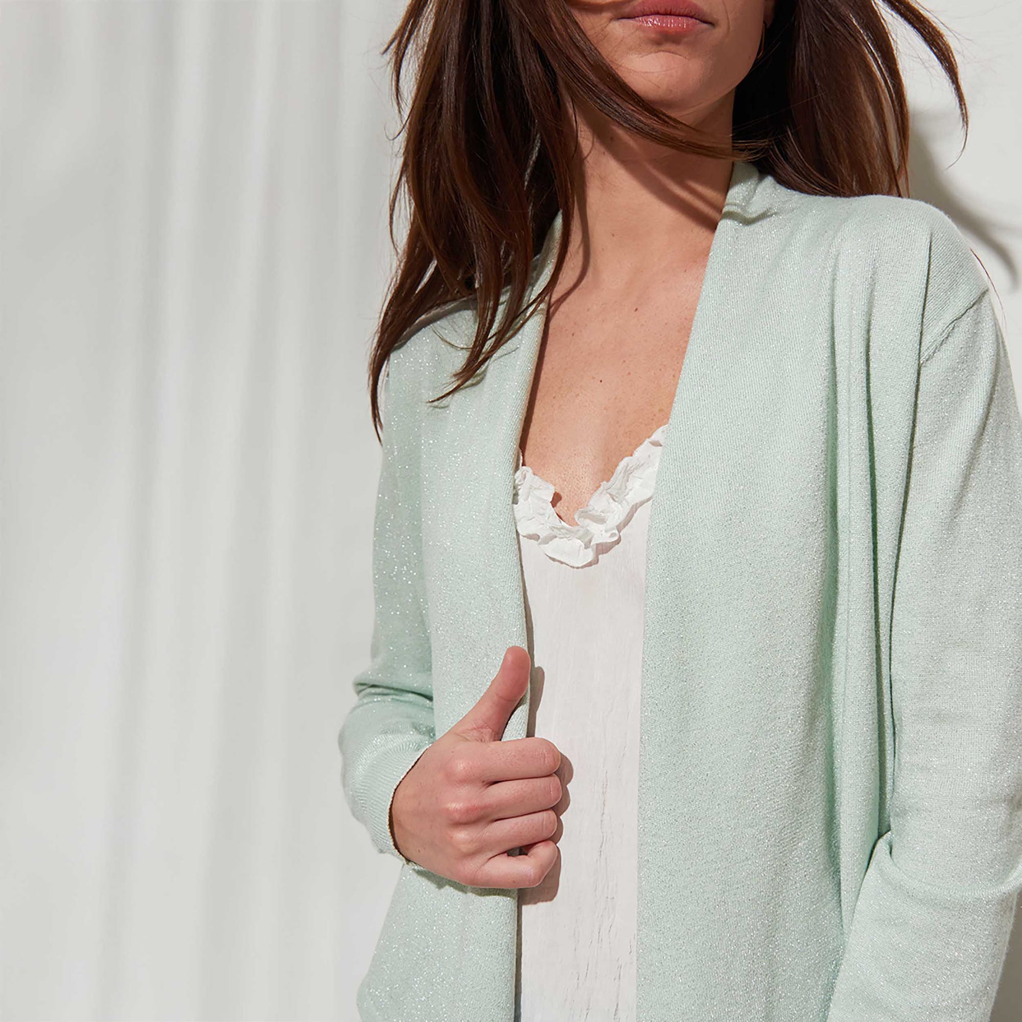 Gilet Femme vert