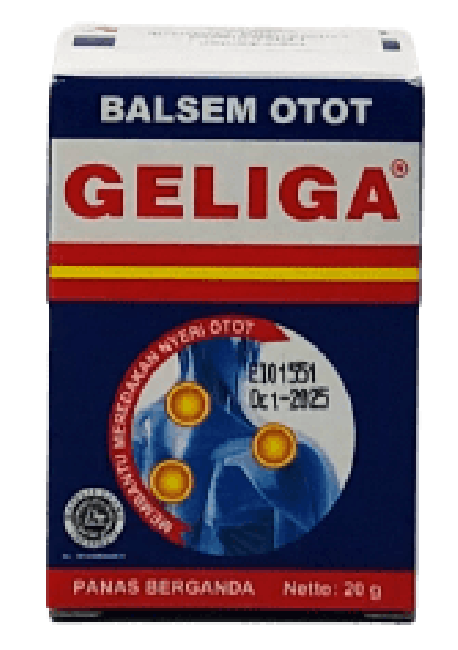 Geliga Balsem Otot 20g