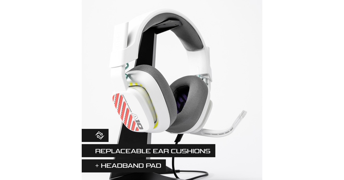 ASTRO GamingA10 Gen 2 Headset voor Xbox over-ear gaming headset  (Wit/rood, Xbox One, Xbox Series X|S, PlayStation 4, PlayStation 5, Windows-pc, Mac.)