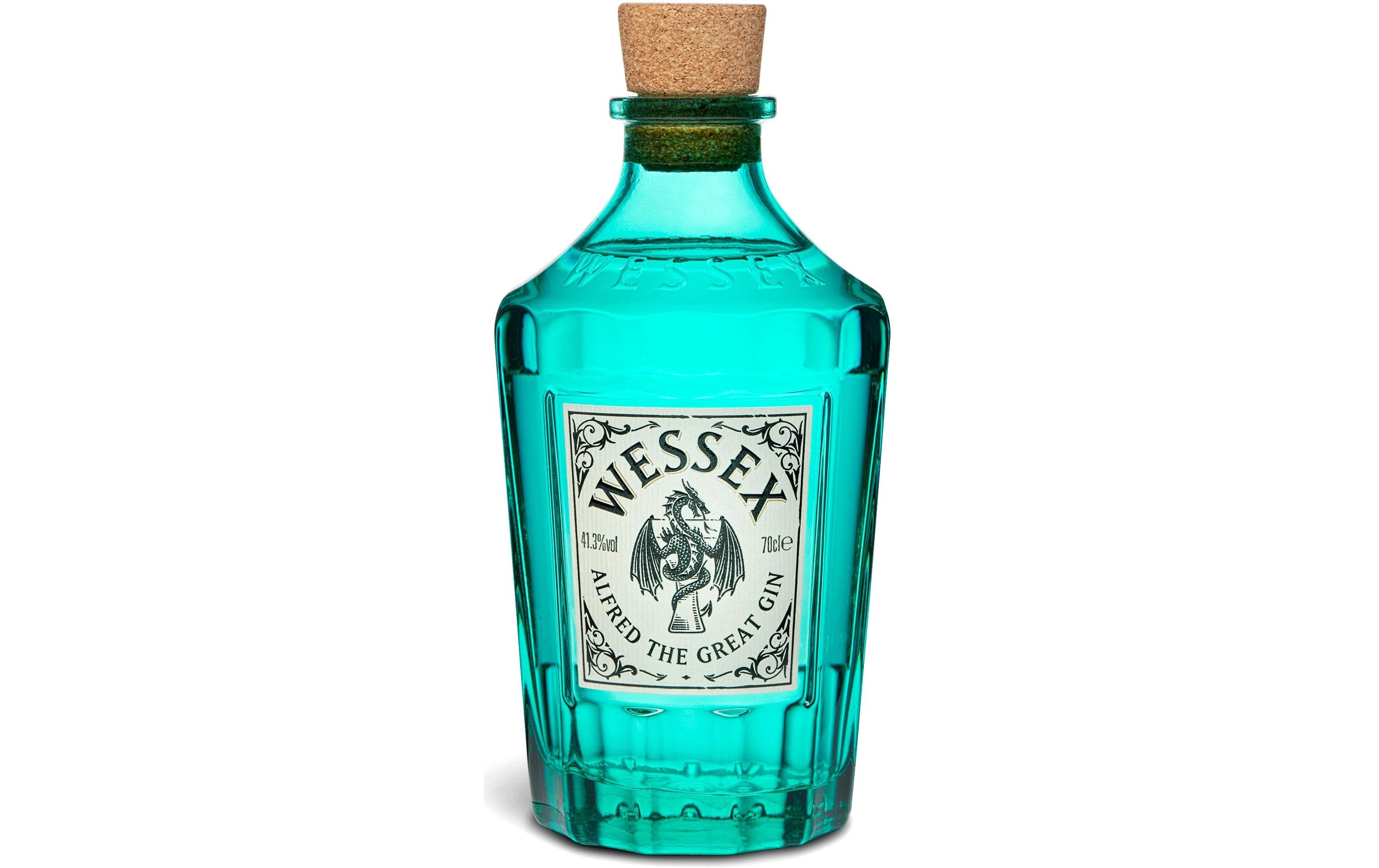 Alfred The Great Gin 0.7 lHochwertige Wacholder-Spirituose mit Anis-Geschmack