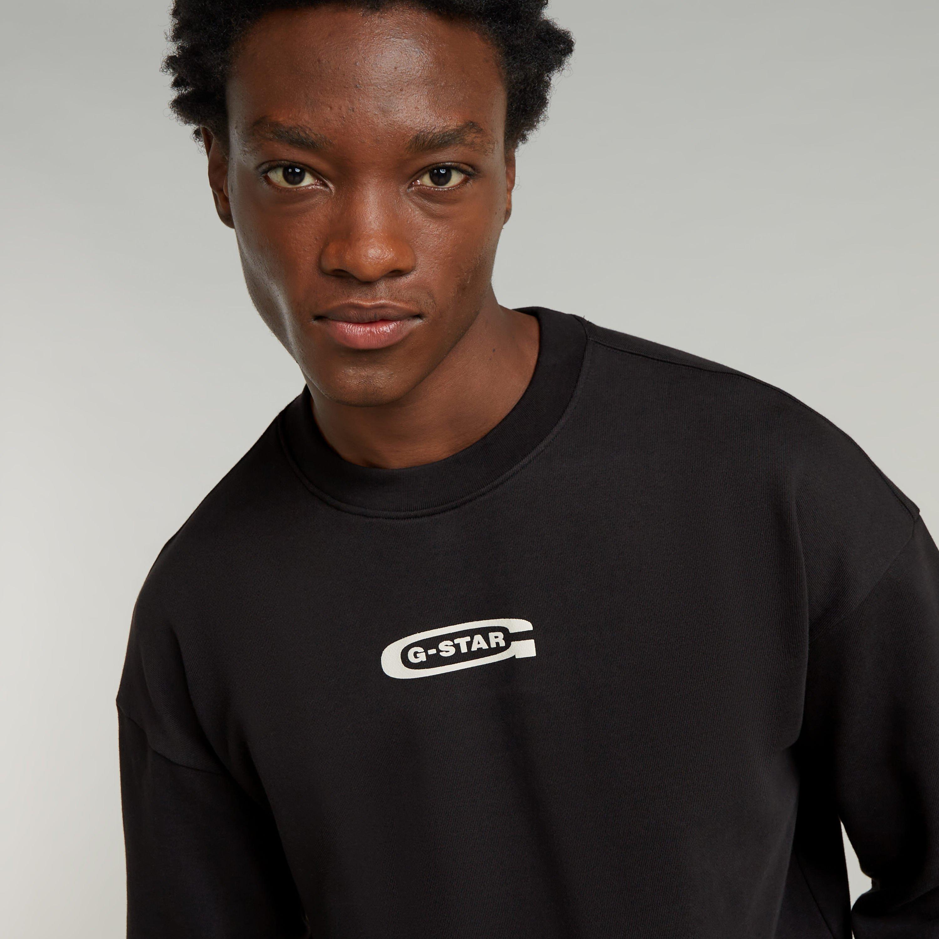 G Star Graphic Print Crewneck Jumper
