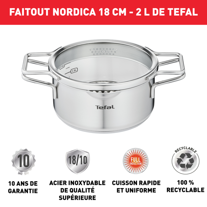 Nordica Faitout 18 cm
