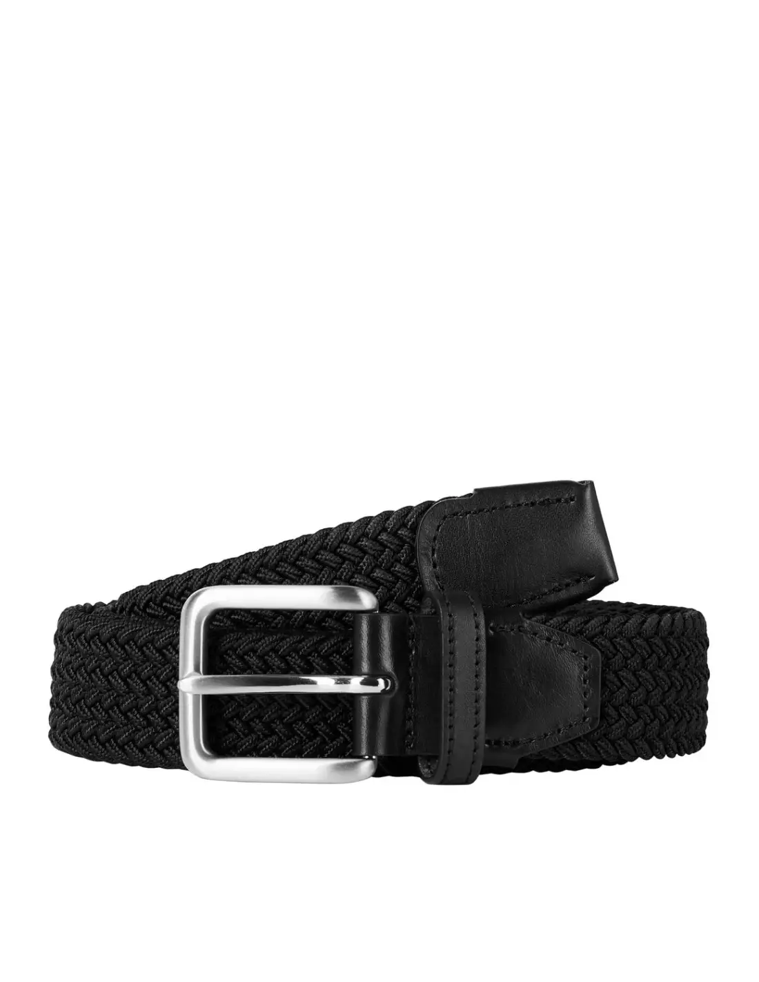 JACK & JONES Ceinture synthétique noire- Ceintures Noir