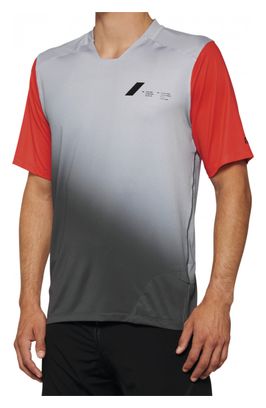 Maillot 100% Celium Gris / Racer Rouge
