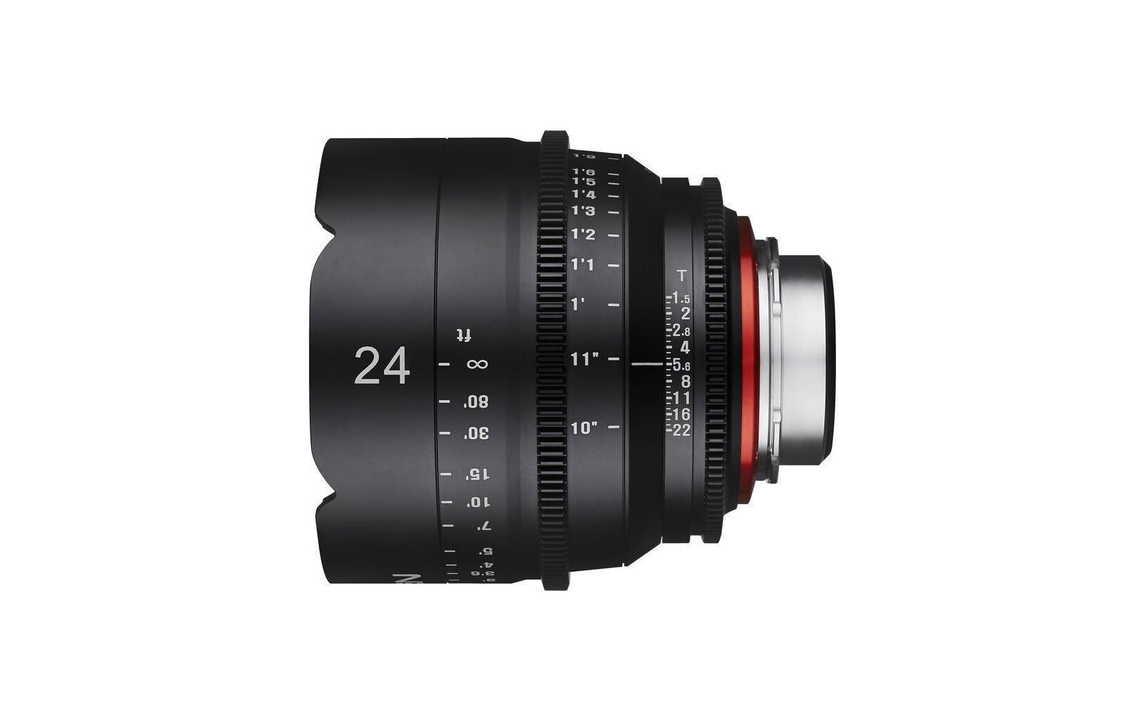 Festbrennweite XEEN 24mm T/1.5 FF Cine – Sony E-Mount<br>XEEN 24mm T1.5