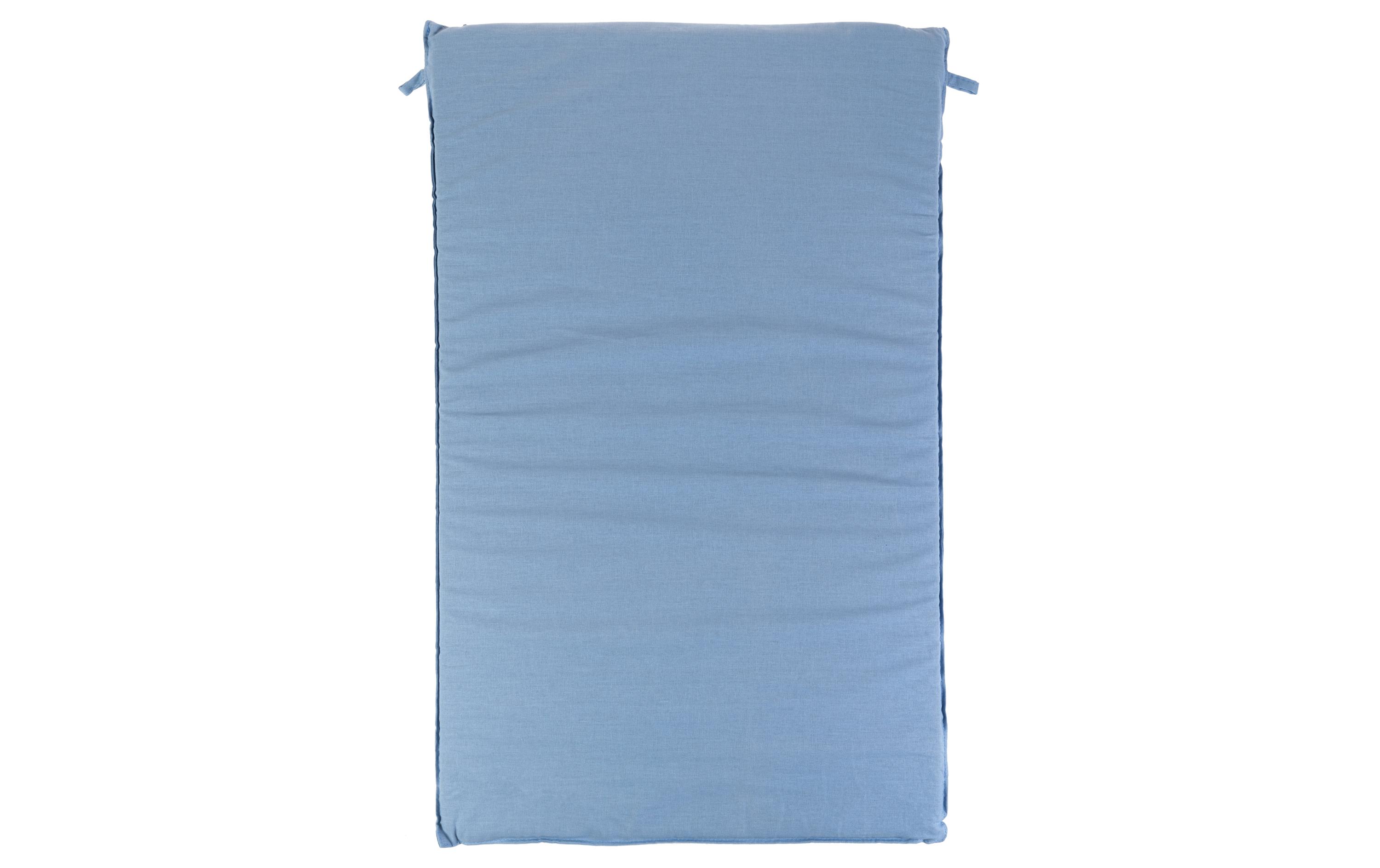 Akupressurmatte mit Kissen Blau/WeissAkupressur-Set aus Stachelmatte und Kissen