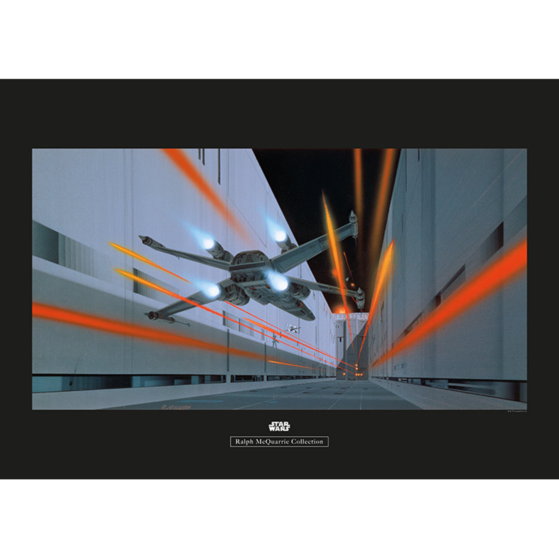 Wandbild STAR WARS CLASSIC RMQ DEATH - 70x50 cm