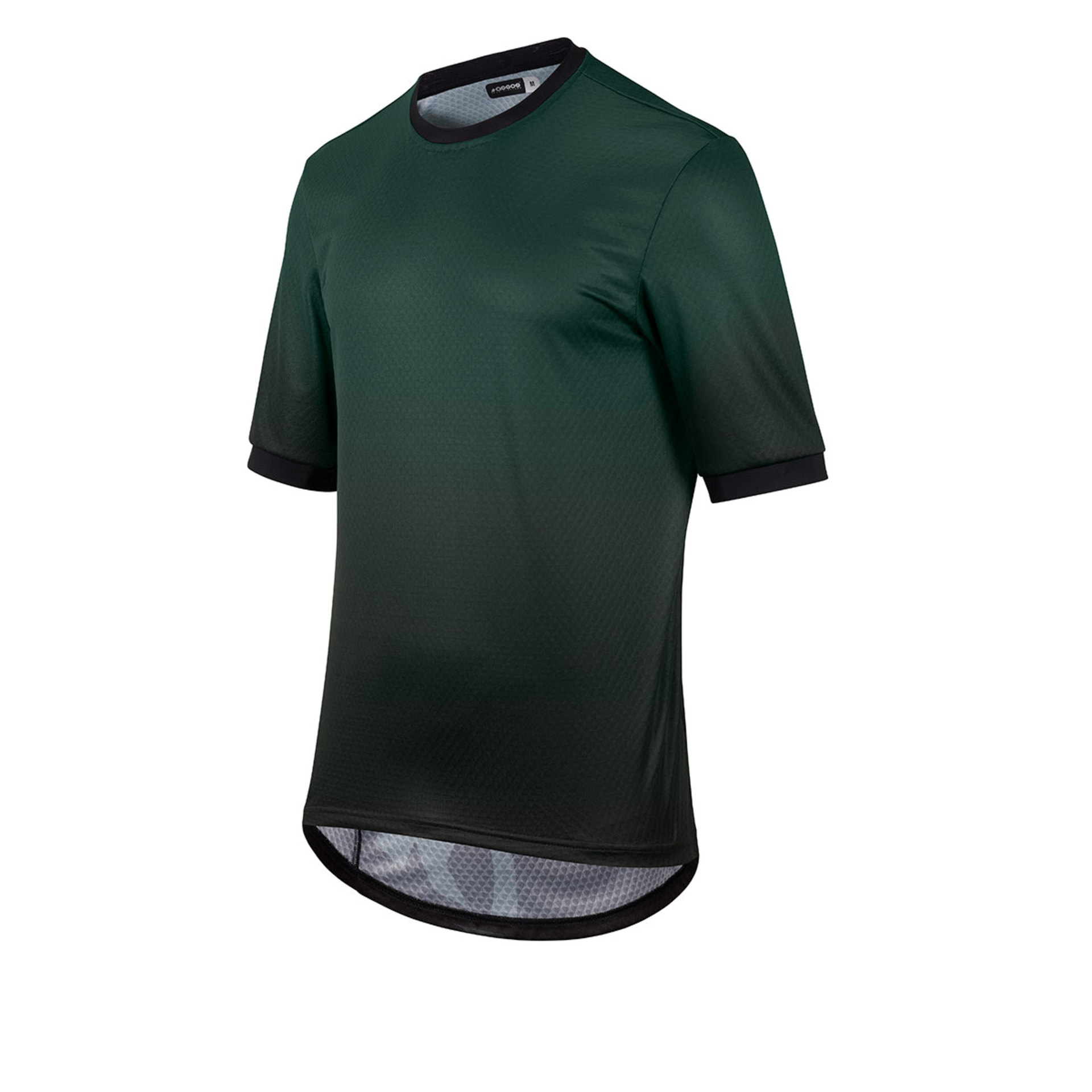 Assos Trail T3 MTB Fietsshirt Korte Mouwen Donkergroen/Zwart Heren