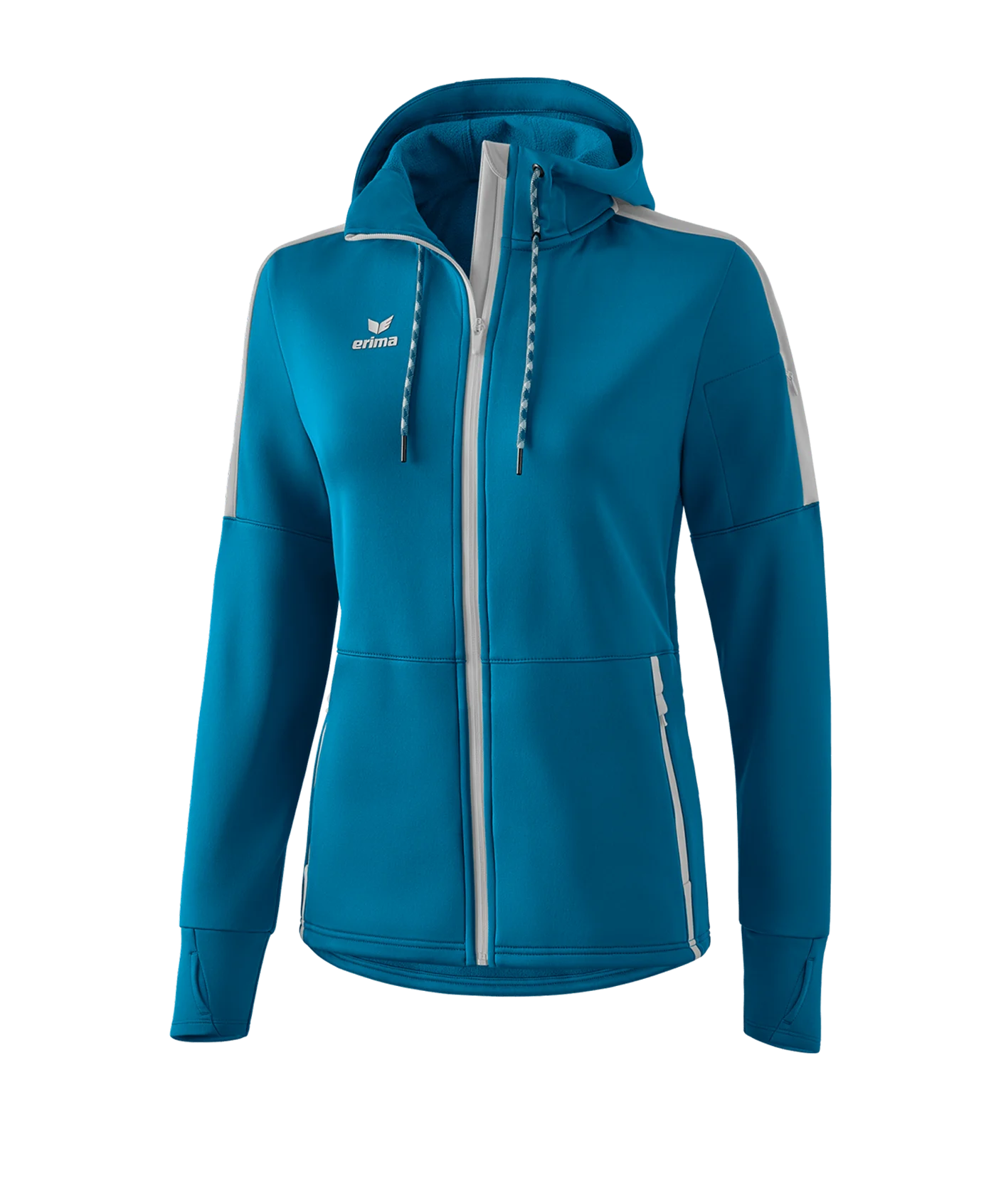Erima Basic Softshelljacke Damen Blau Grau