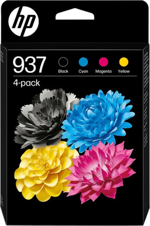 HP 937 blækpatron (4-pakke)