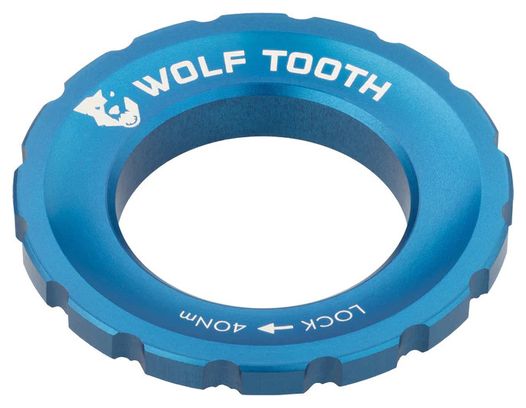 Ecrou Centerlock Wolf Toolth Externe Bleu
