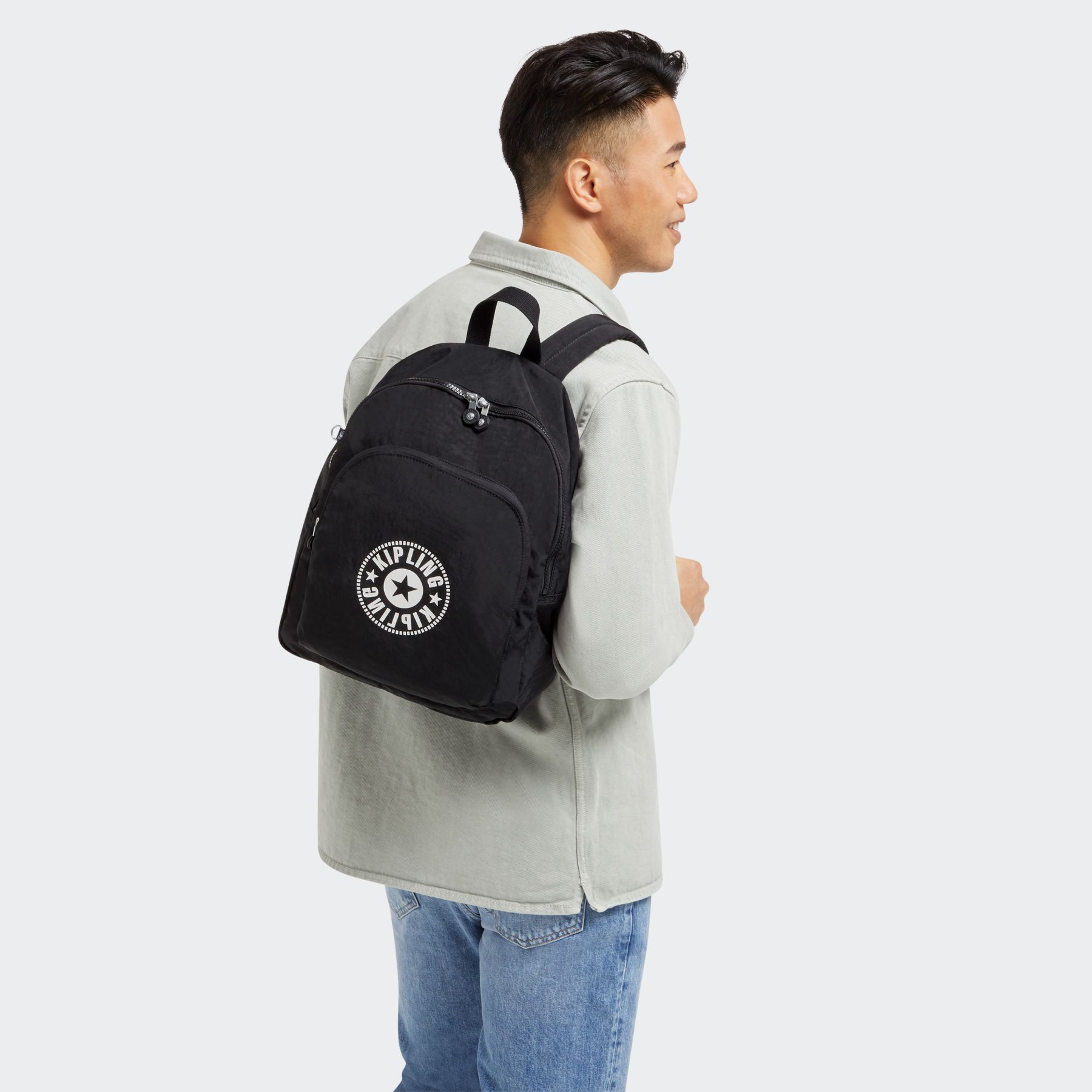 CURTIS M Sac à Dos Taille Moyenne - Black Lite