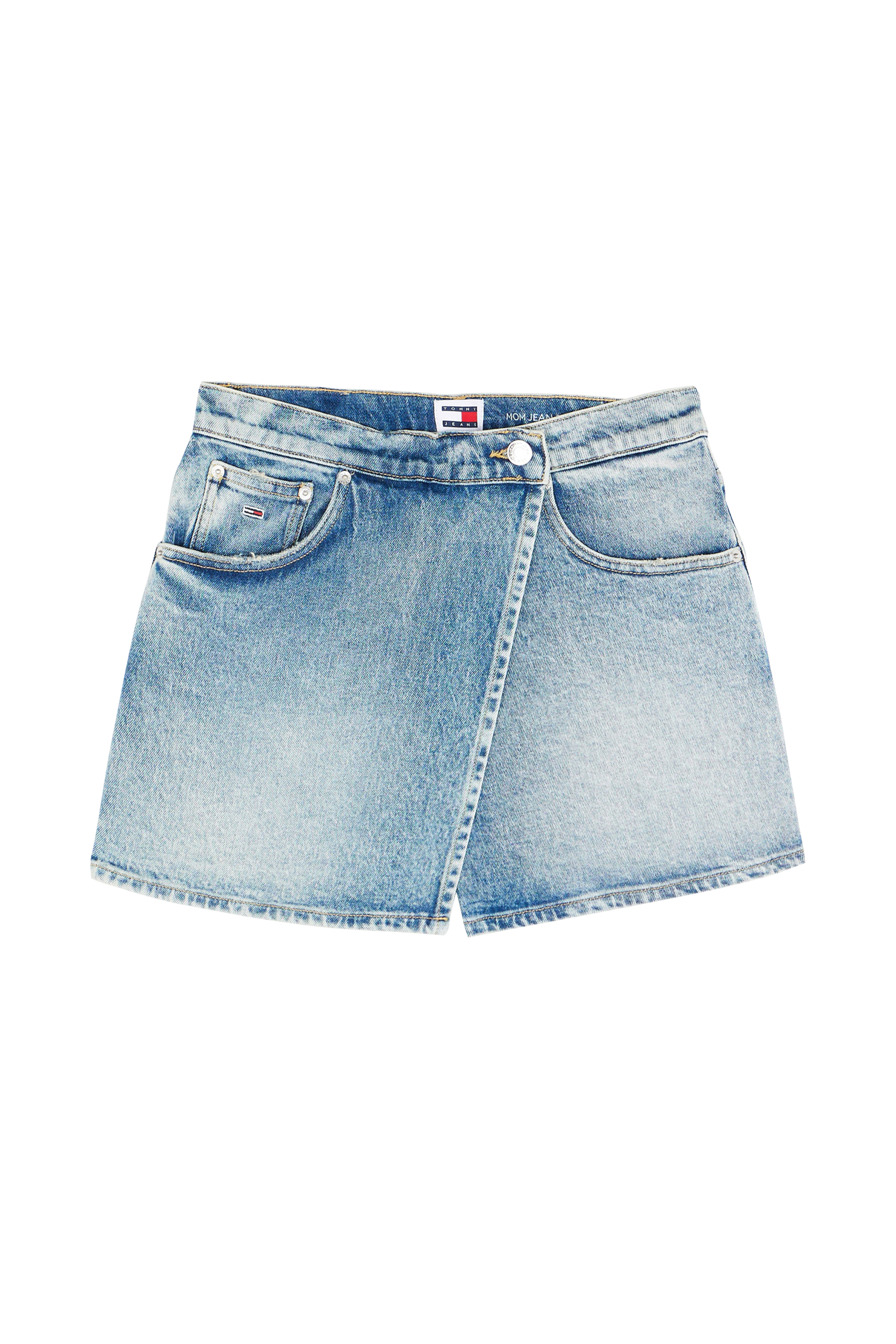 TOMMY JEANS Short MOM UH SKORT AH7131 Bleu