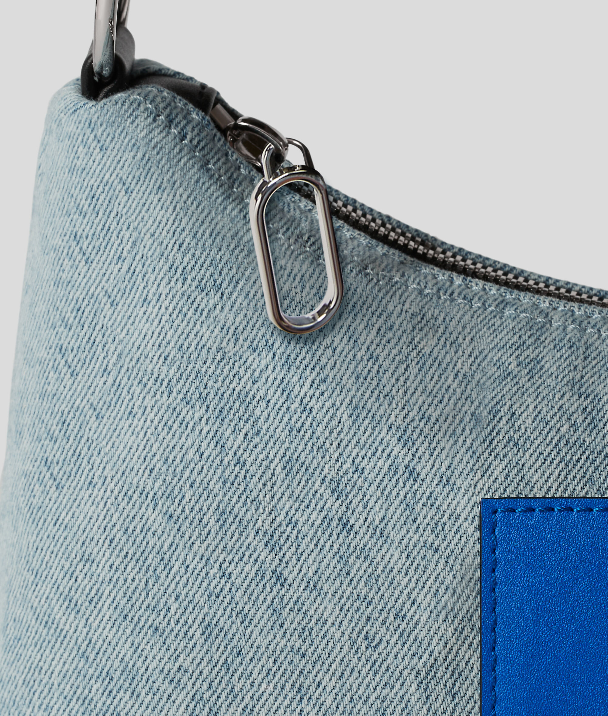 Petit sac besace en denim KLJ
