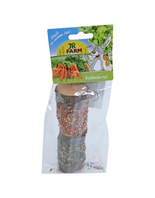 Jr Farm Dubbele Rol - Ruwvoer - 5 x 12 x 20 cm 160 g