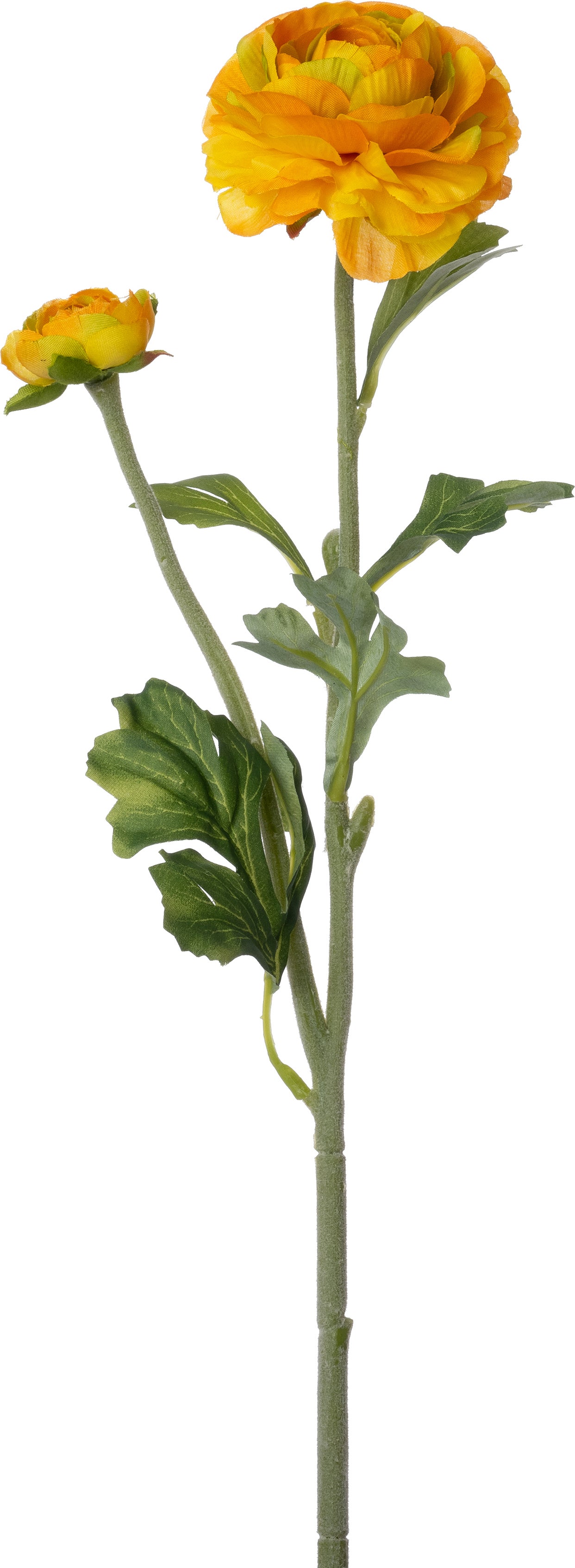 Intratuin kunstbloem Roos geel 55 cm