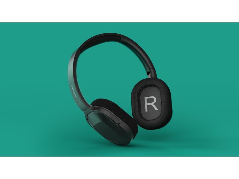 Philips Over-Ear-Kopfhörer TAH6506BK/00 Schwarz Kabellose Kopfhörer / Jeden Moment. Jeden Tag.