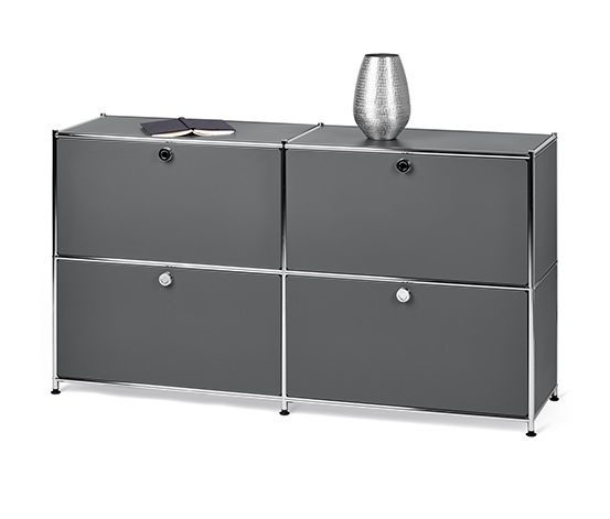 Klappenergänzungs-Set Metall »CN3«, grau