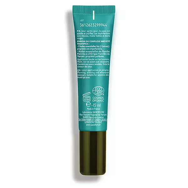 Sanoflore SOS Magnifica Soin Local Anti-Boutons Bio 15ml