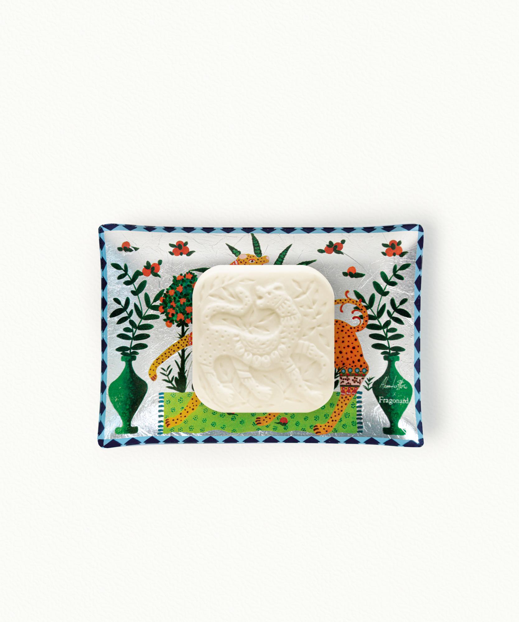 L'Aventurier  Savon & porte savon - 150g / 10 × 14,5cm