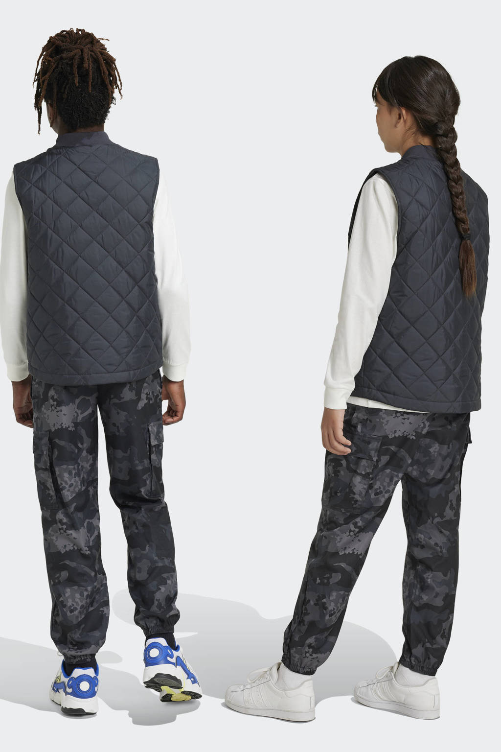 adidas cargobroek antraciet