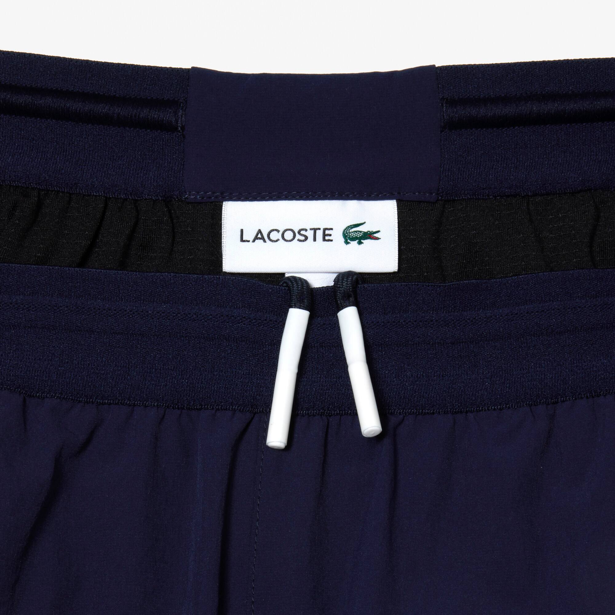 Short de bain color-block homme Lacoste en polyamide recyclé Maillots de bain - Bleu - Lacoste - Homme