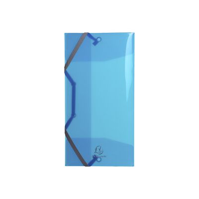 Exacompta Iderama PP - Chemise polypro à rabats - format chéquier 25 x 12 cm - disponible dans différentes couleurs