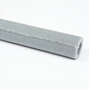 Buisisolatie voor 22 mm buis plakstrip grijs 1 meter
