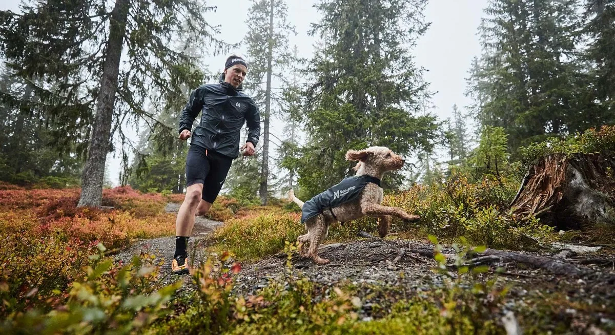 Non-stop Dogwear Trail Light Dog Jacket Grey