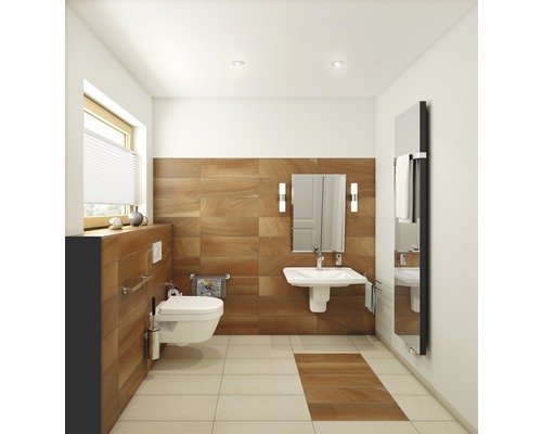 SCHULTE Designradiator New York 1806x456 mm Radiator met Spiegel en Middenaansluiting