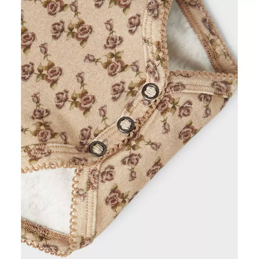 Lil'Atelier Langarmbody Nbfgaya Warm Sand