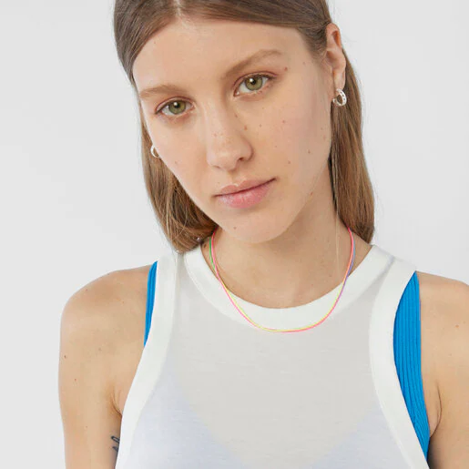 Colar duplo de nylon TOUS Pride